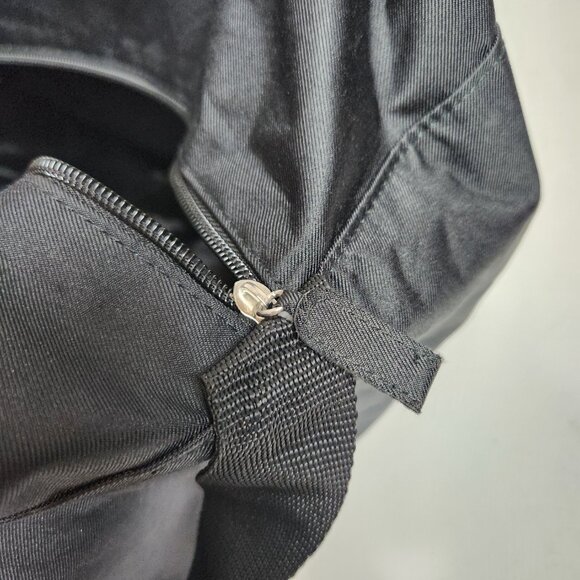 Montblanc Parfum Black White Duffle Weekender Travel Bag Large Adjustable Strap - Picture 14 of 16